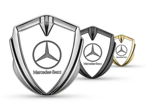Mercedes Emblème Métal Insigne Look Sportif Top Qualité